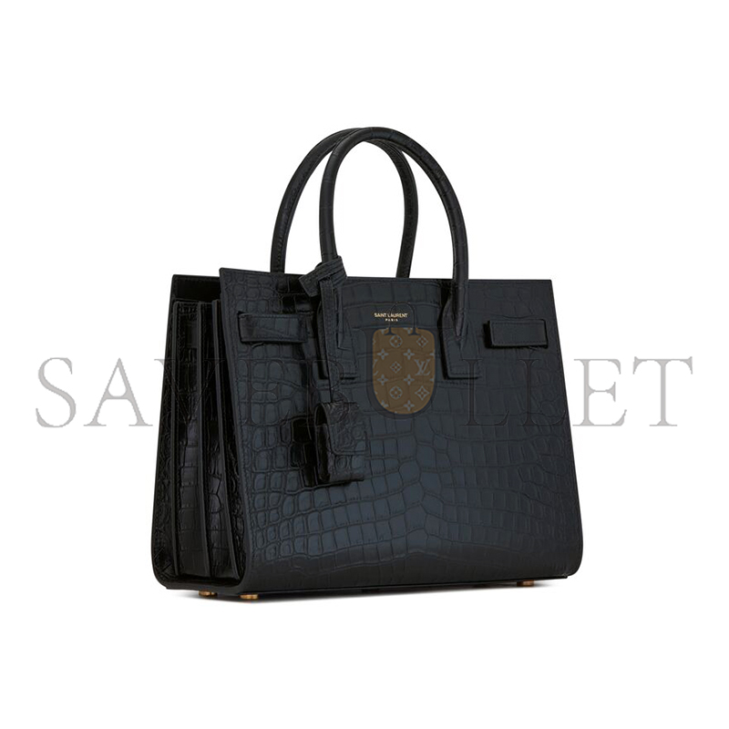 YSL SAC DE JOUR IN CROCODILE-EMBOSSED LEATHER-BABY 421863DZEAW1000 (26*20*13cm) YSL SAC DE JOUR IN CROCODILE-EMBOSSED LEATHER-BABY 421863DZEAW1000 (26*20*13cm)